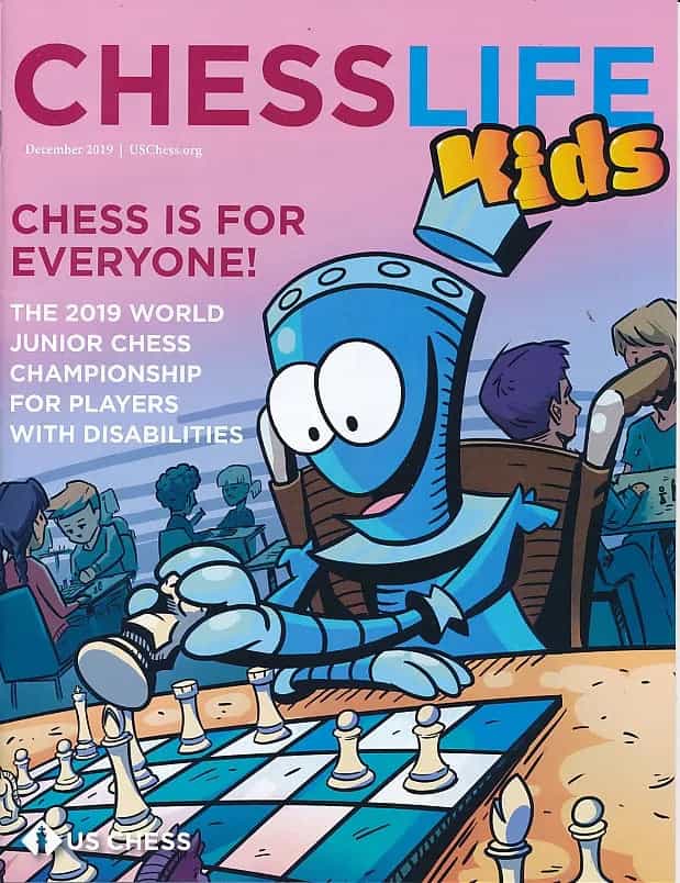 Chess Life for Kids Magazine, December 2019 Issue