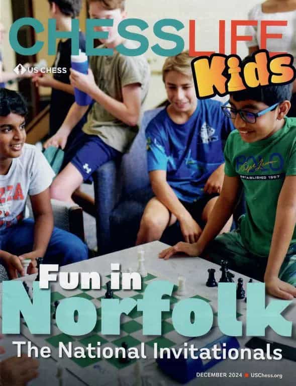 Clearance - Chess Life For Kids Magazine - December 2024