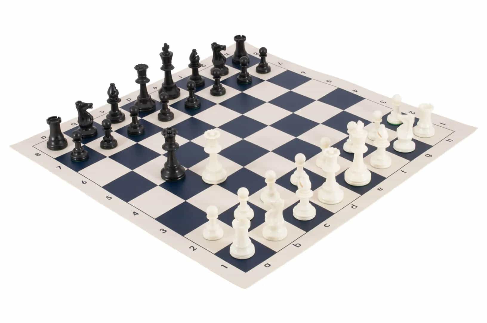 Regulation Tournament Chess Pieces And Chess Board Combo