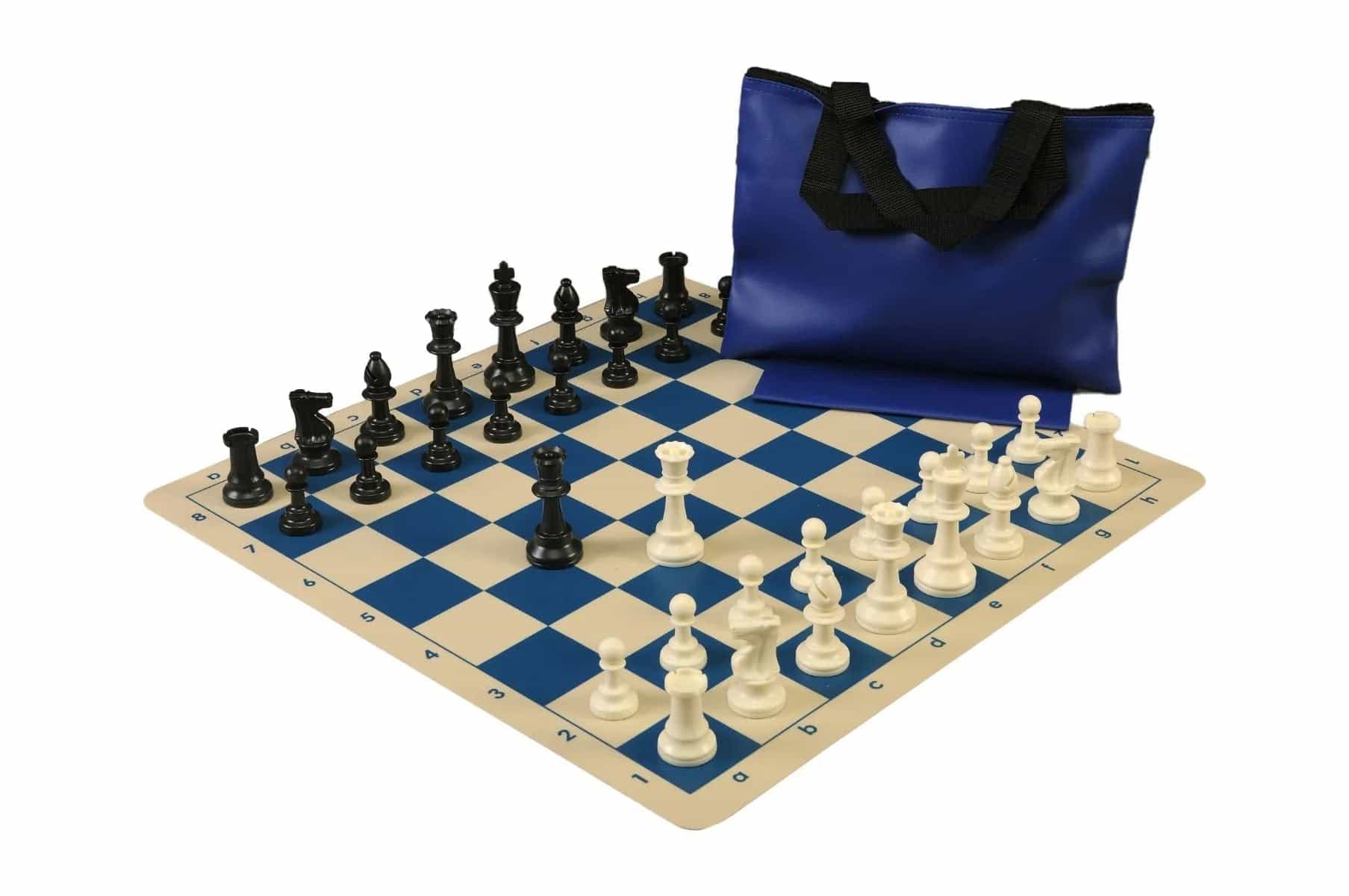 Standard Chess Set with Silicone Board and Bag