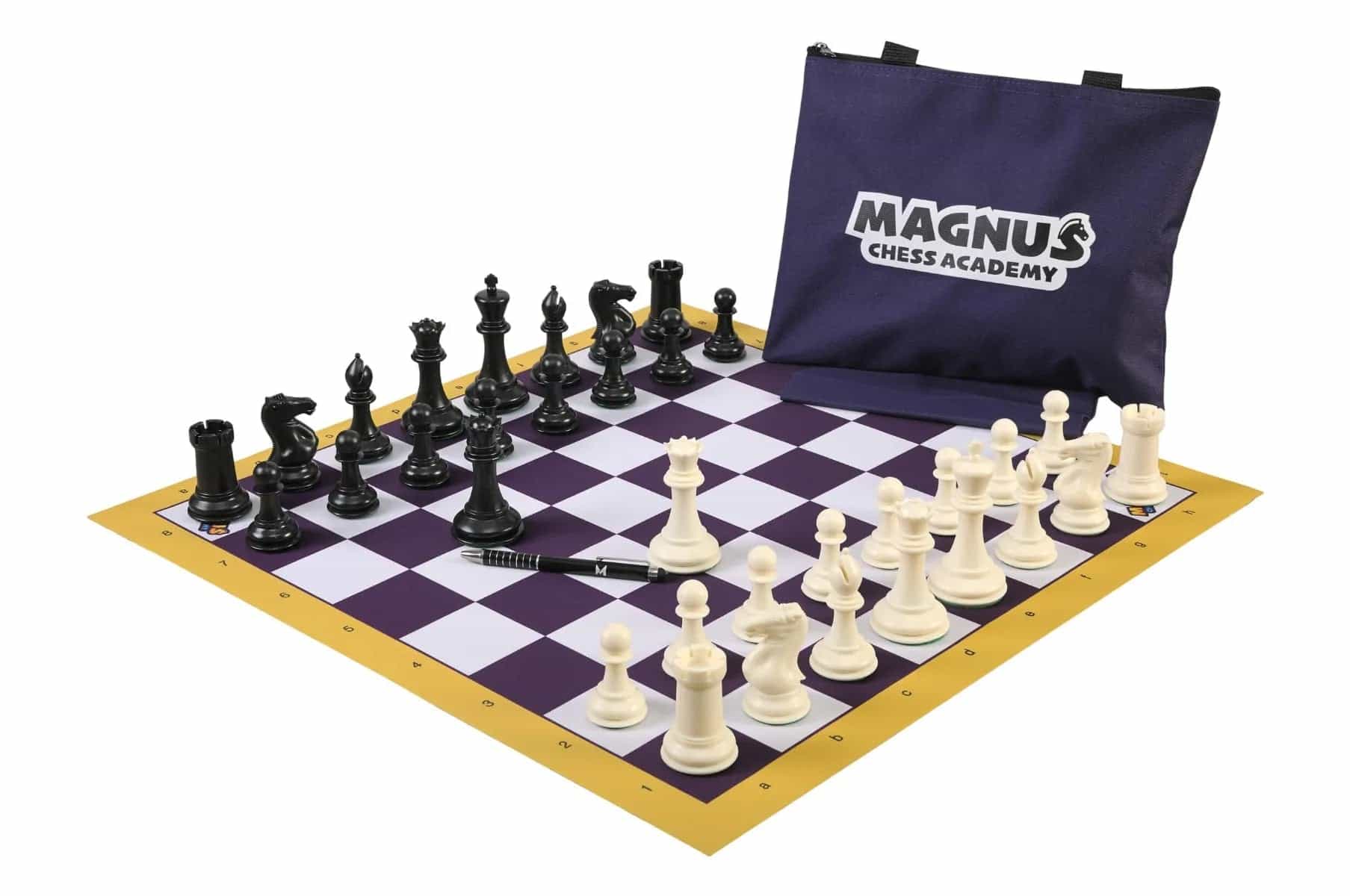 Magnus Chess Academy Signature Series Chess Set Combo