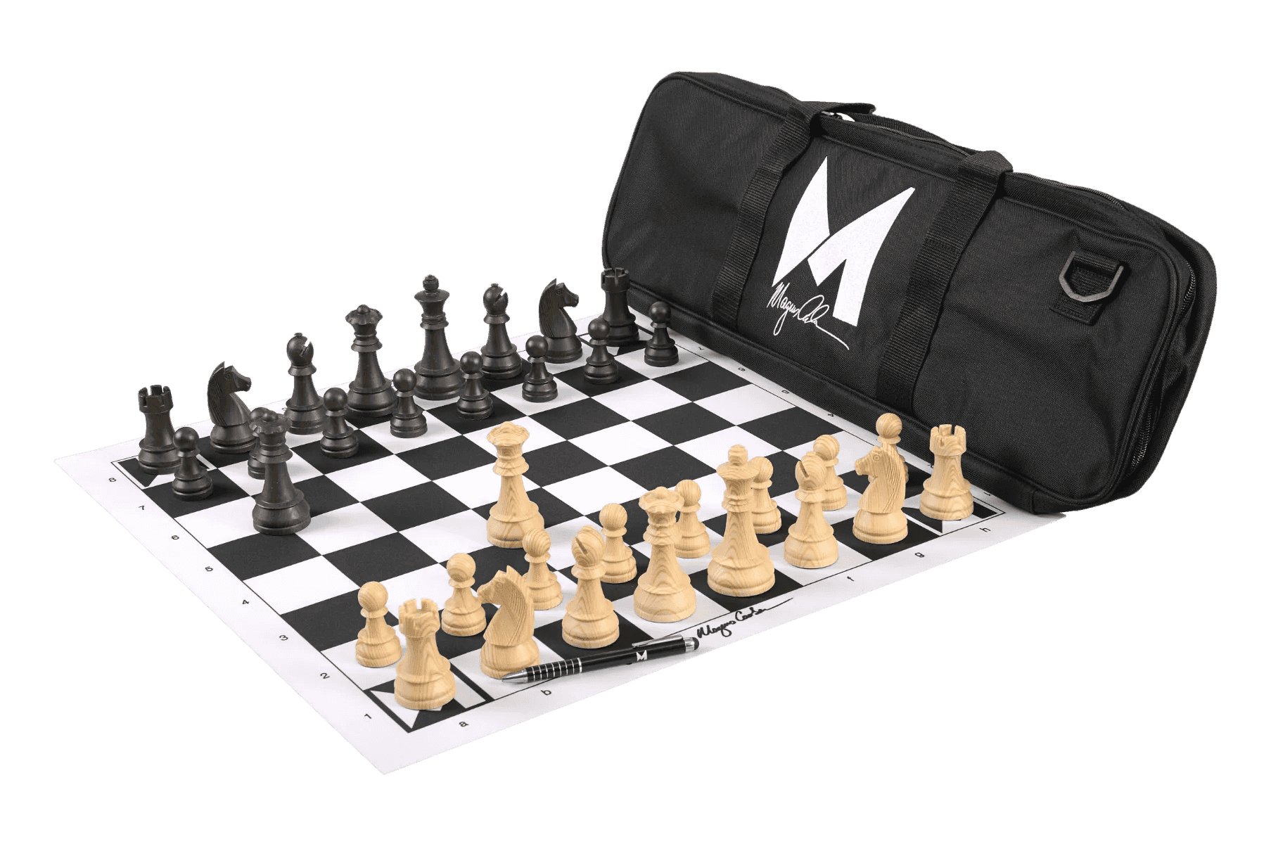Magnus Carlsen Signature Series Chess Set Combination