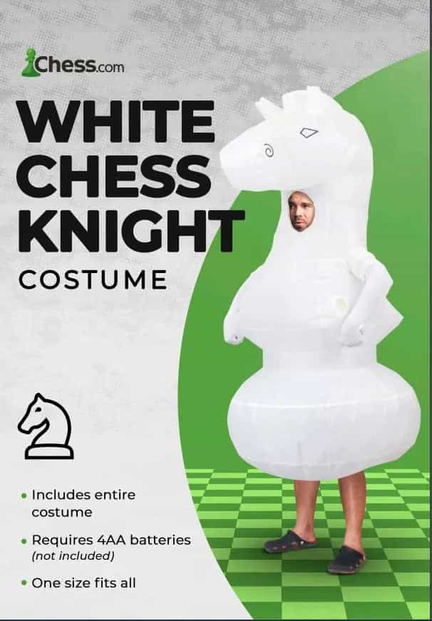 Chess Piece Inflatable Costumes - 6 Styles Available