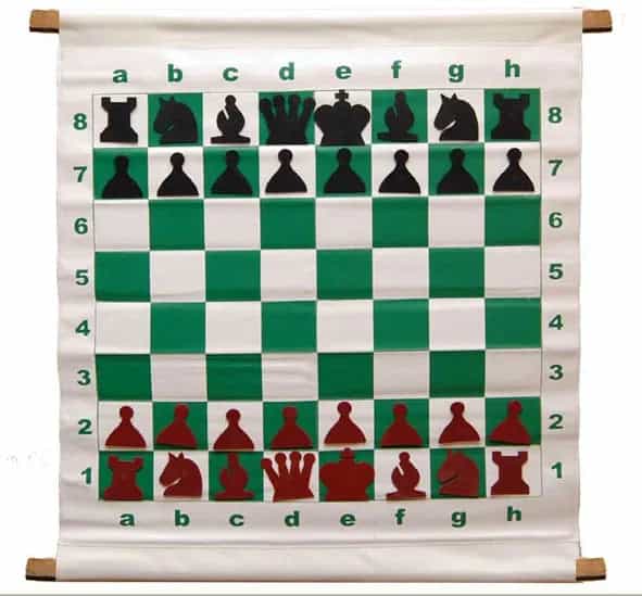 28" Magnetic-Style Chess Demonstration Board Set