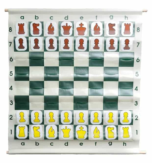 28" Pouch-Style Chess Demonstration Board Set