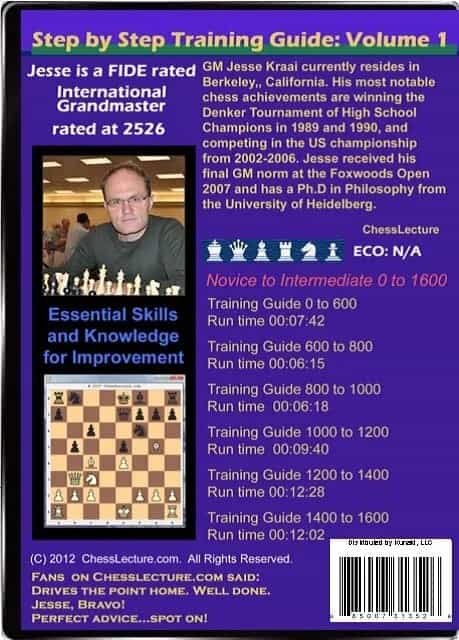 Step By Step Training Guide - In 5 Steps, Beginner To 1600 - Chess Lecture - Volume 2