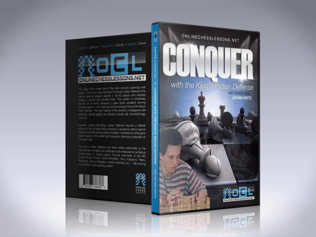 Conquer the King’s Indian Defense Chess DVD