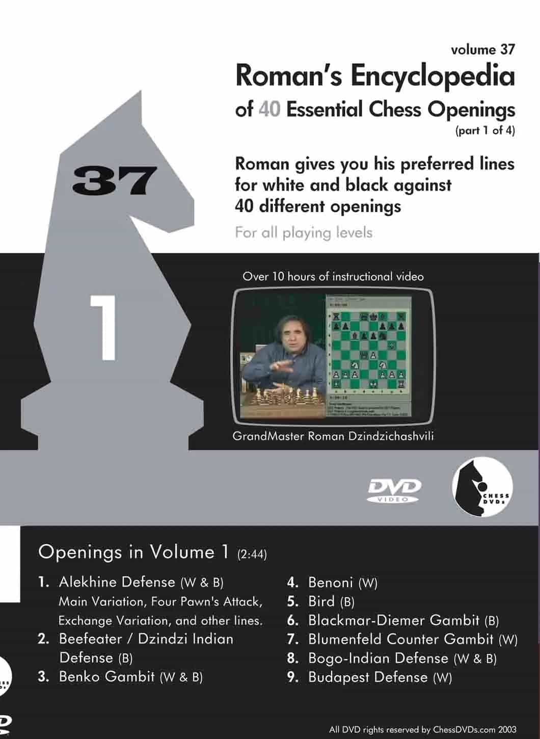 Roman's Lab - Volume 37 - Encyclopedia Of Chess Openings - Part 1