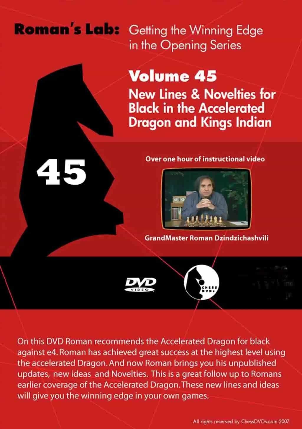 Roman's Lab - Volume 45 - New Lines & Novelties For Black In The Accelerated Dragon And King's Indian