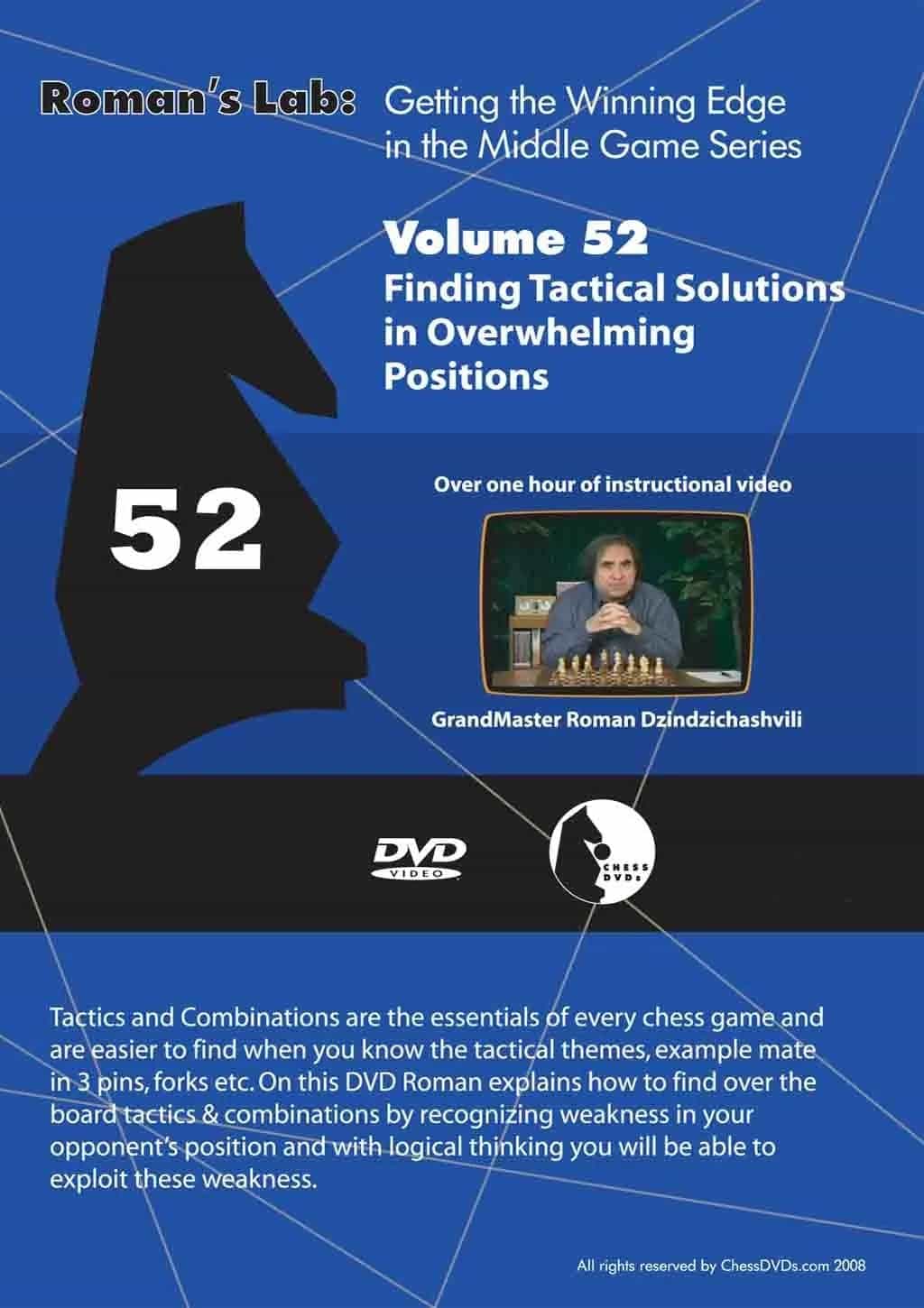 Roman's Lab - Volume 52 - Finding Tactical Solutions In Overwhelming Positions