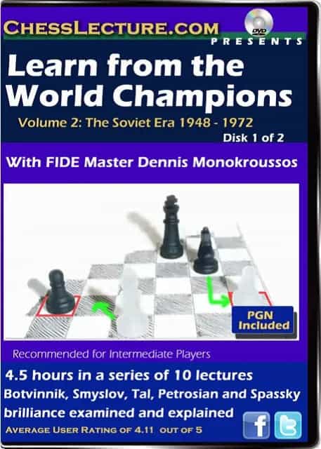 Learn From The World Champions - Chess Lecture - 2 Dvds - Volume 59