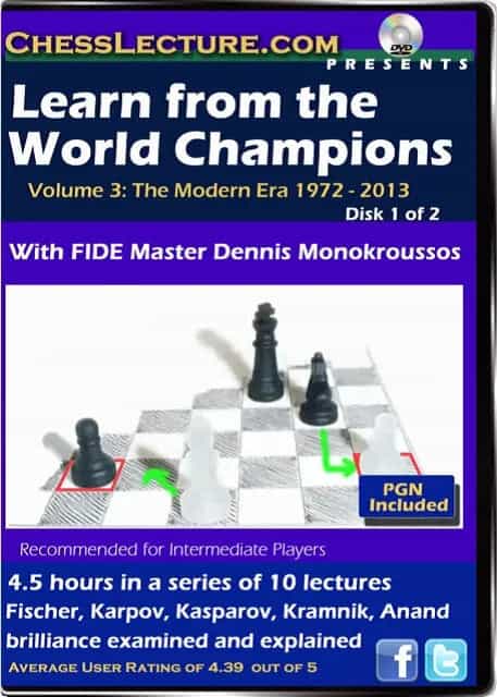 Learn From The World Champions - Chess Lecture - 2 Dvds - Volume 60