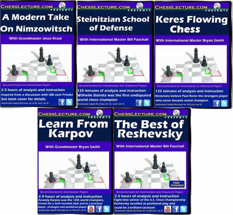 Intense Study of the Masters 5-DVD Chess Lecture