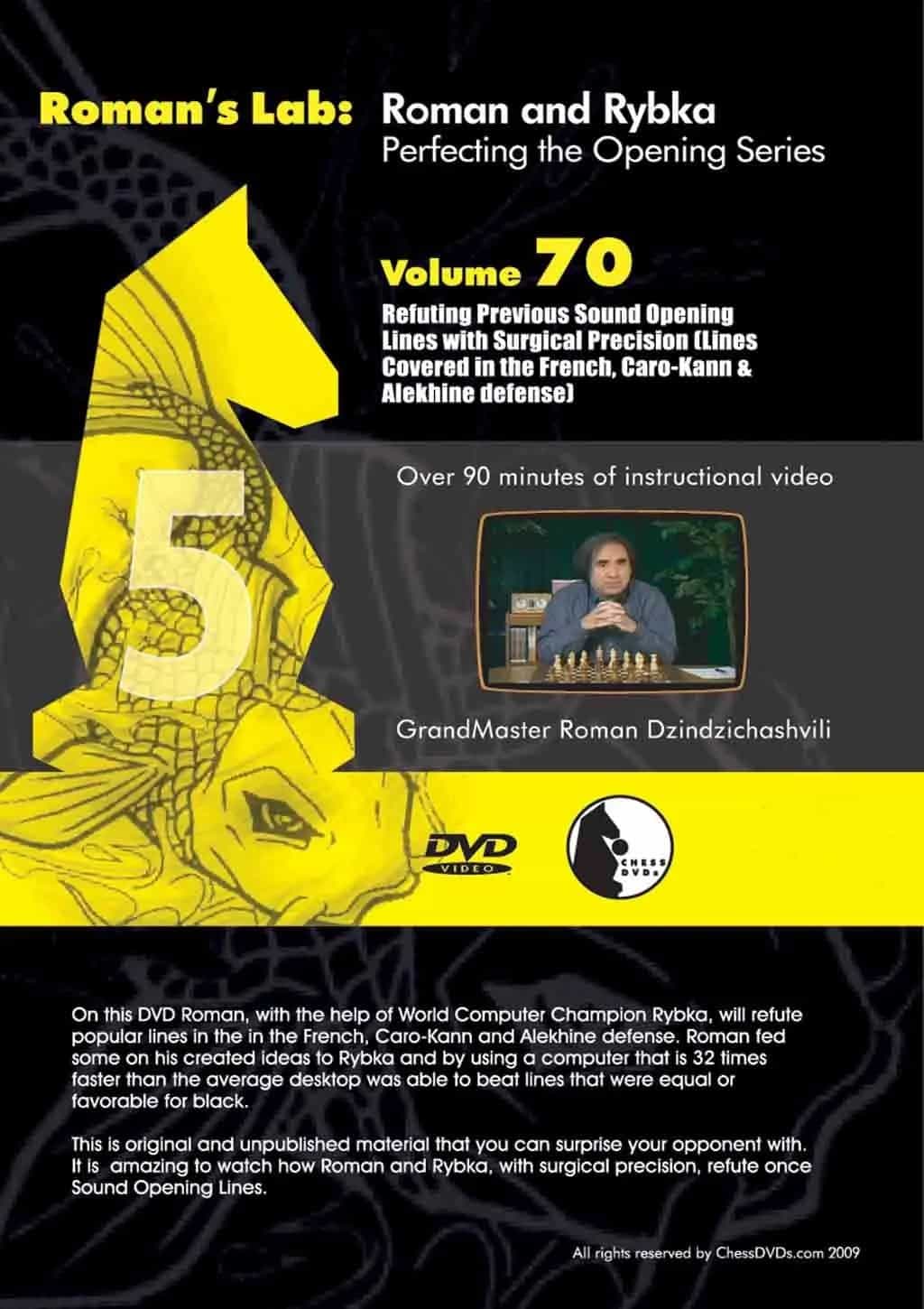 Roman's Lab - Volume 70 Chess DVD