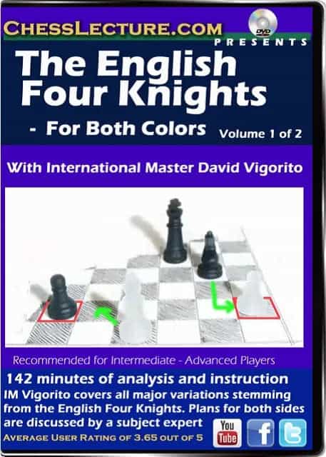 The English Four Knights Chess Lecture, 2 DVDs
