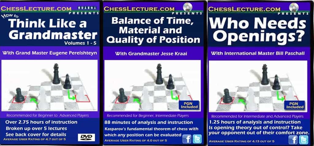 Chess Schools of Thought - 3 DVDs Chess Lecture
