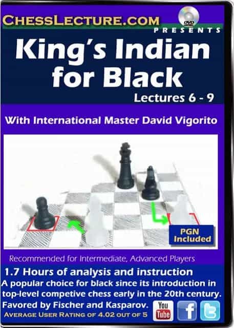 King's Indian For Black Lectures 6-9 - Volume 83