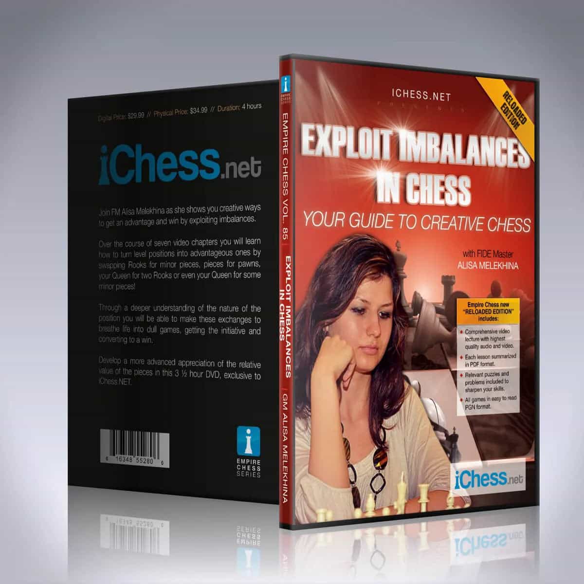 Exploit Imbalances in Chess DVD
