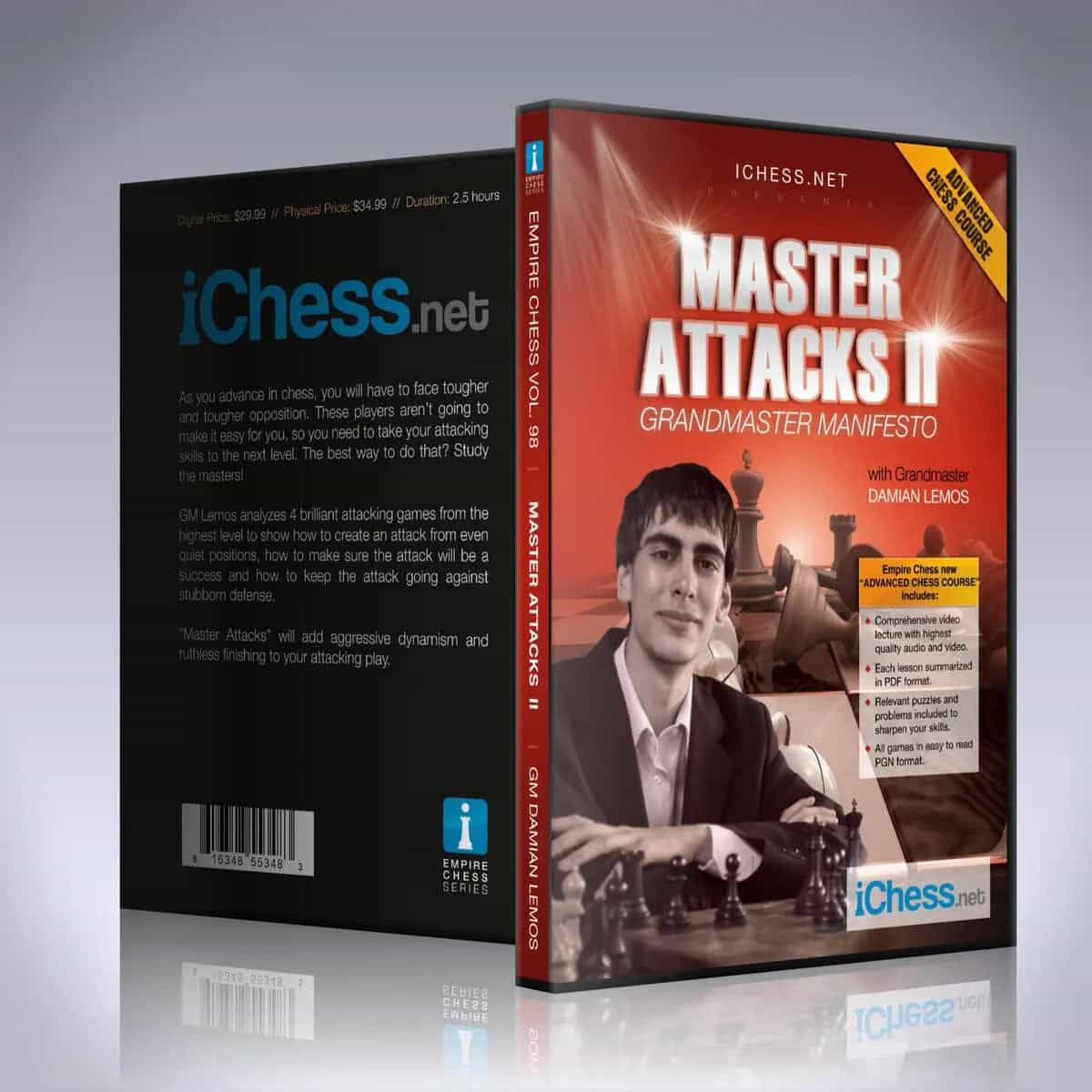 Master Attacks II Chess Course