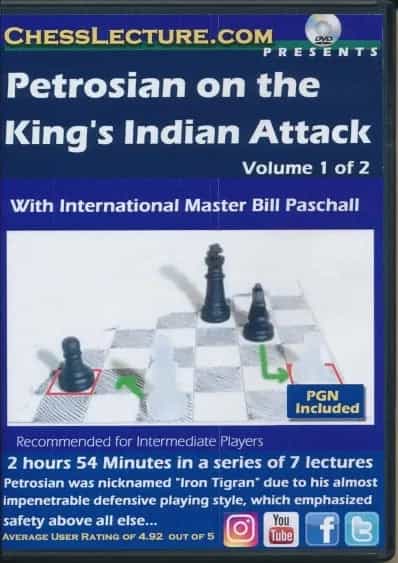 Petrosian On The King's Indian Attack - Chess Lecture - Volume 178 - 2 Dvds