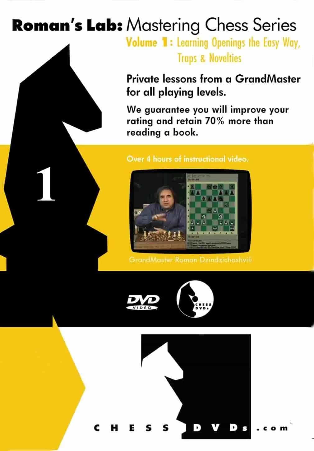 Roman's Lab Volume 1 Chess Openings DVD