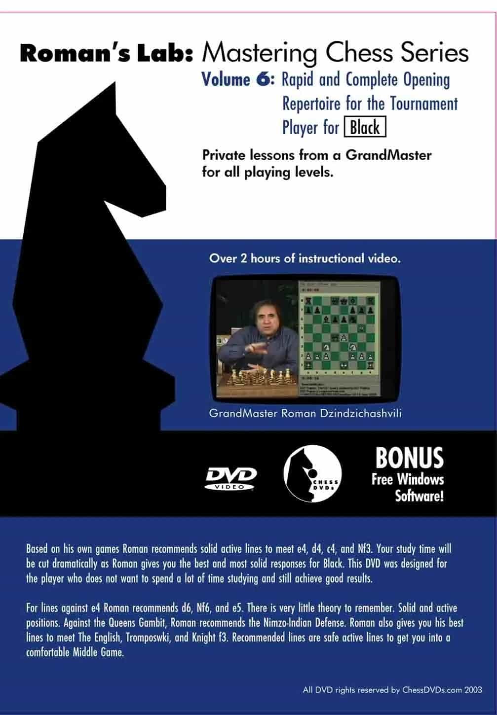 Roman's Lab Volume 6: Opening Repertoire for Black