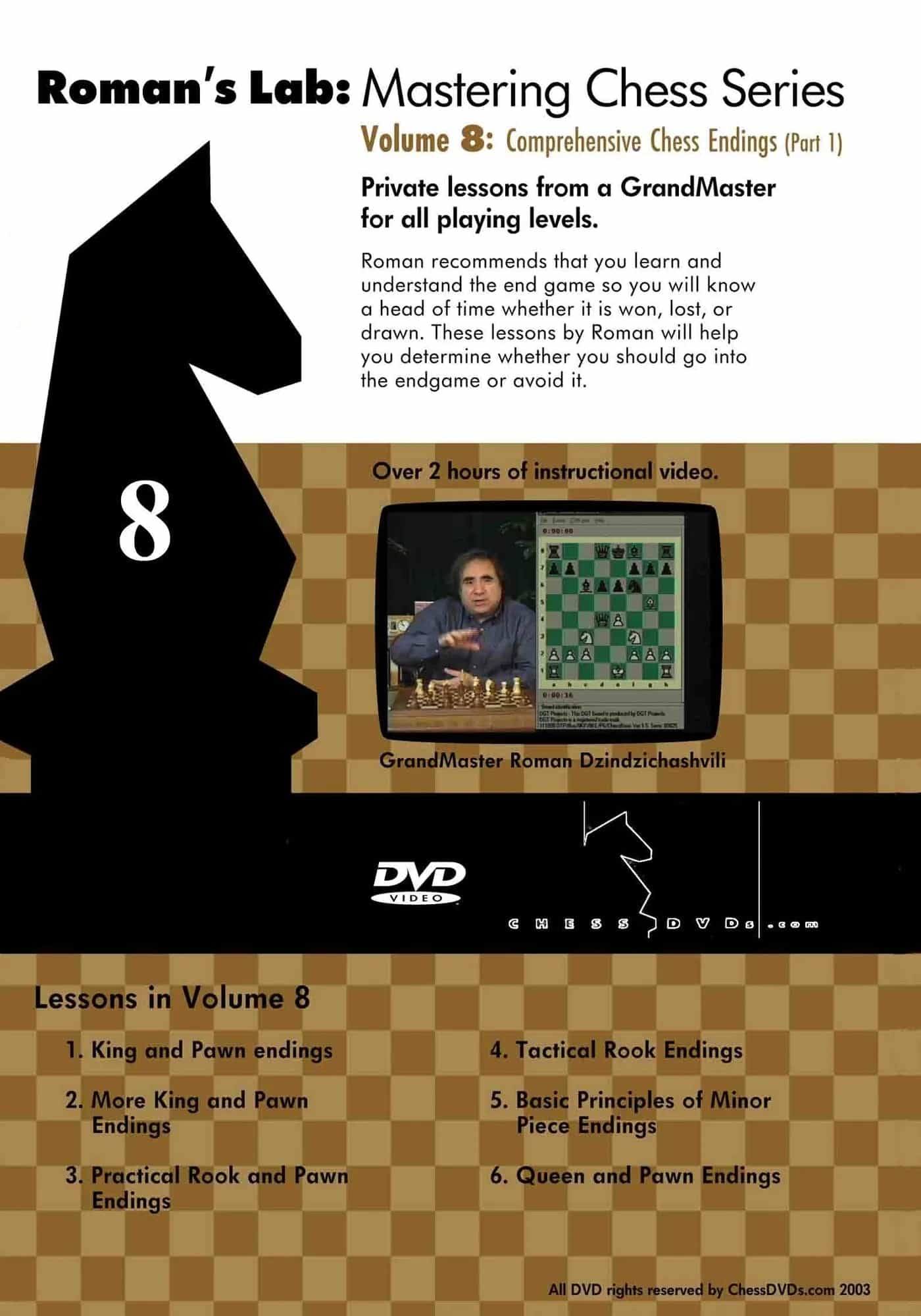Roman's Lab Volume 8: Comprehensive Chess Endings Part 1