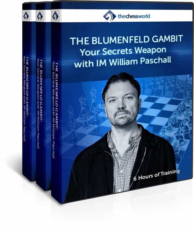 E-Dvd The Blumenfeld Gambit With Im William Paschall