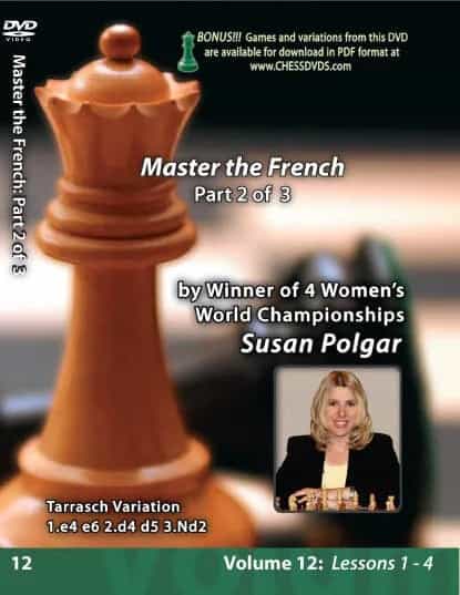 Mastering the French Part 2 Chess DVD