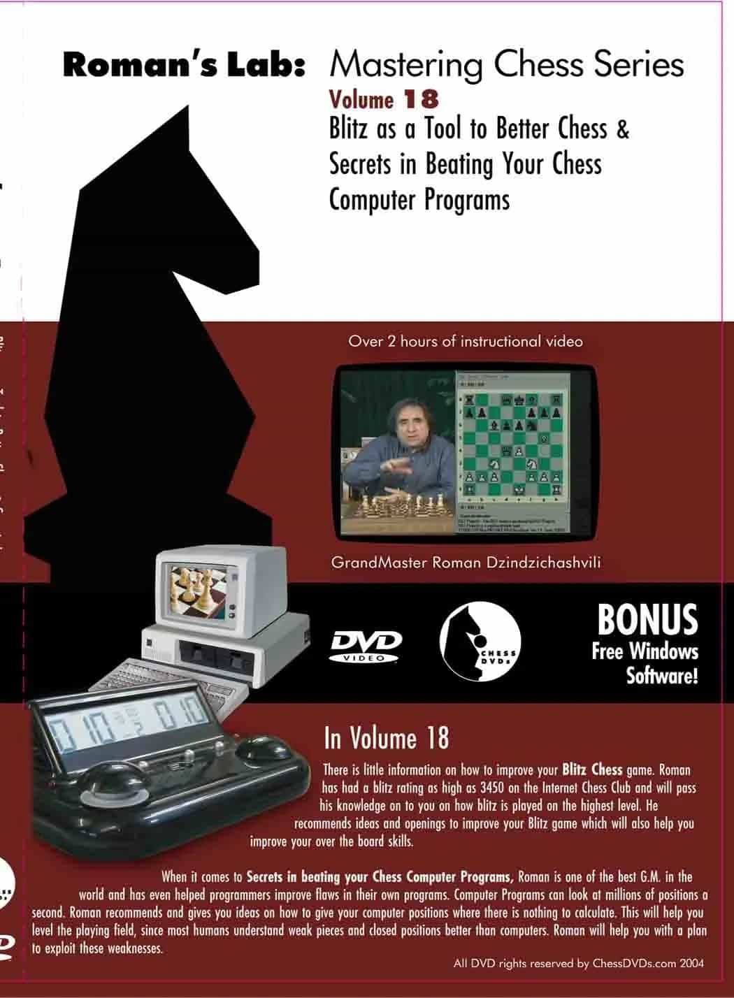 E-DVD Roman's Lab Volume 18: Blitz Chess & Beating Computers