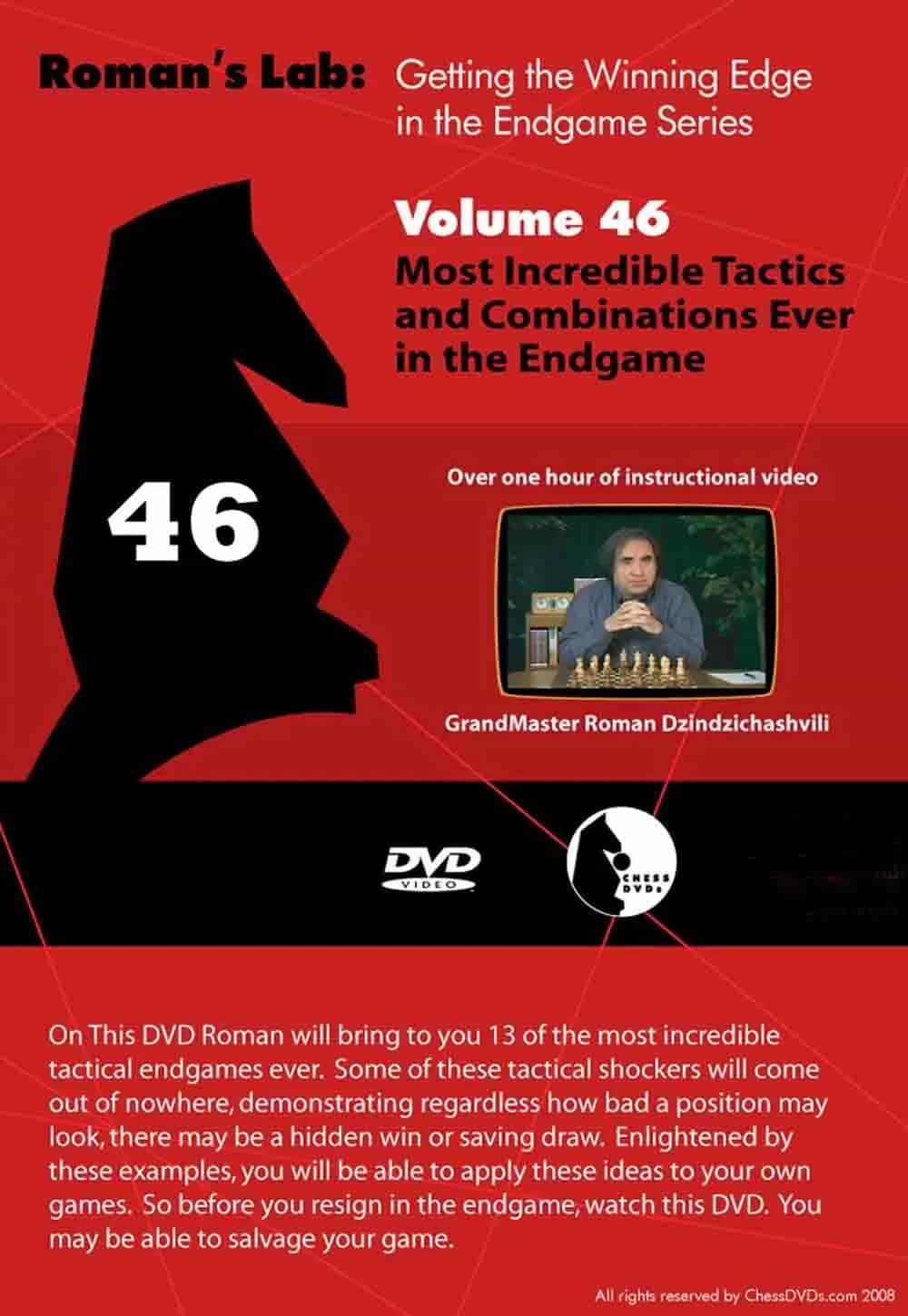 Roman's Lab Volume 46: Most Incredible Tactics And Combinations Ever In The Endgame