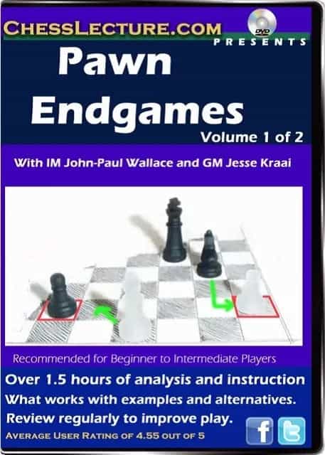 E-Dvd Pawn Endgames - 2 Dvds - Chess Lecture - Volume 47
