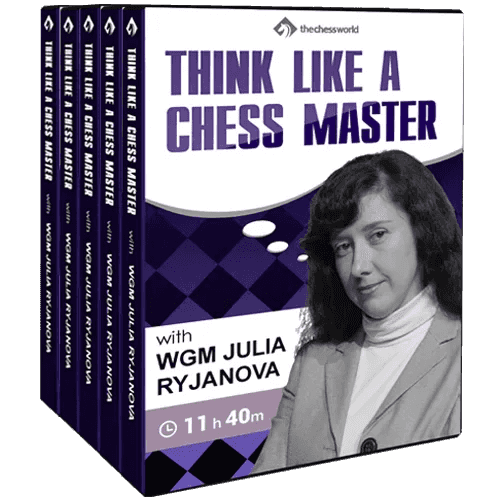 Think Like a Master Chess DVD with WGM Julia Ryjanova