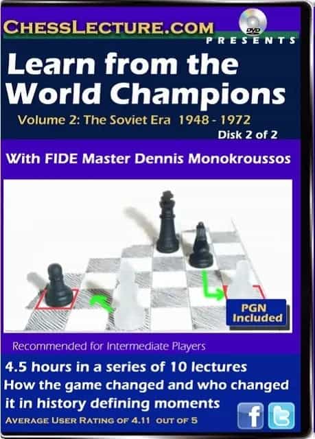 E-Dvd Learn From The World Champions - Chess Lecture - 2 Dvds - Volume 59