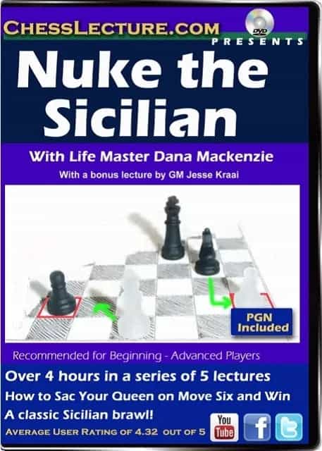 E-Dvd Nuke The Sicillian - Chess Lecture - Volume 67