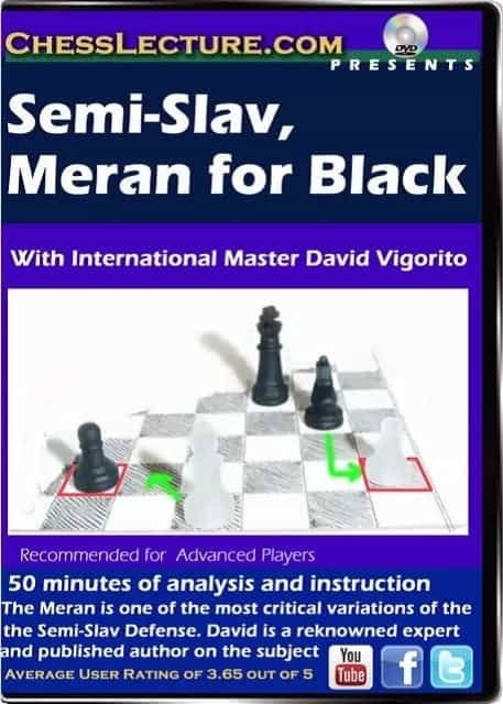 E-Dvd Semi Slav / Meran For Black - Chess Lecture - Volume 74
