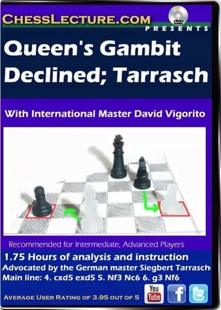 Queen's Gambit Declined Tarrasch Chess Lecture