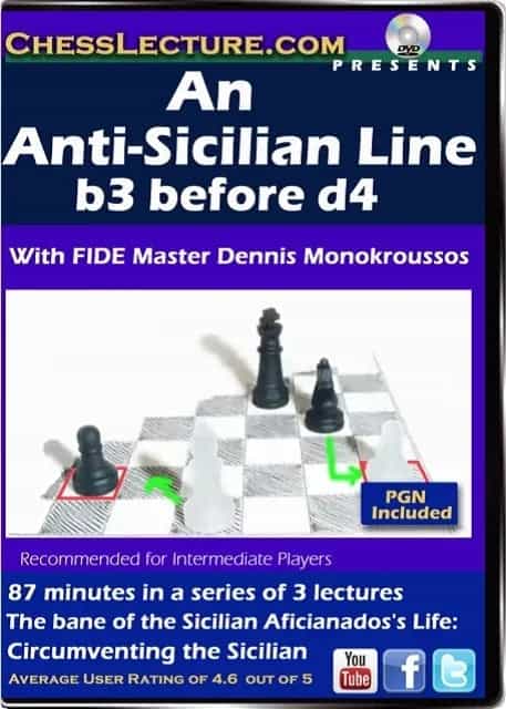 Anti-Sicilian Line B3 Before D4 Chess Lecture