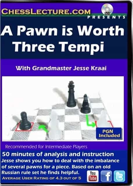 A Pawn Is Worth Three Tempi - Chess Lecture Volume 94