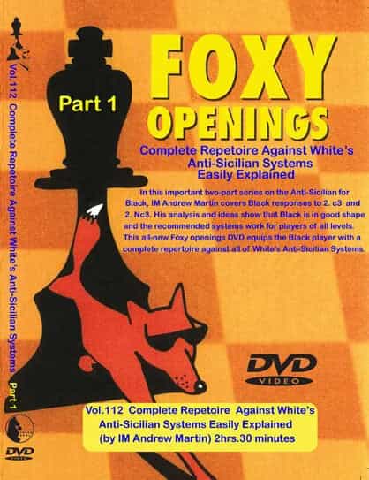 Anti-Sicilian Chess DVD for Black