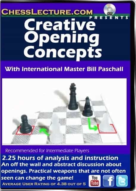 Creative Opening Concepts Chess Lecture – Volume 118