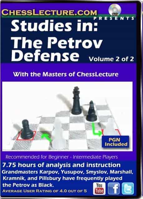 Studies in: The Petrov Defense - 2 DVDs