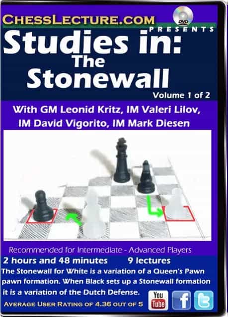 Stonewall Chess Lecture, 2 DVDs