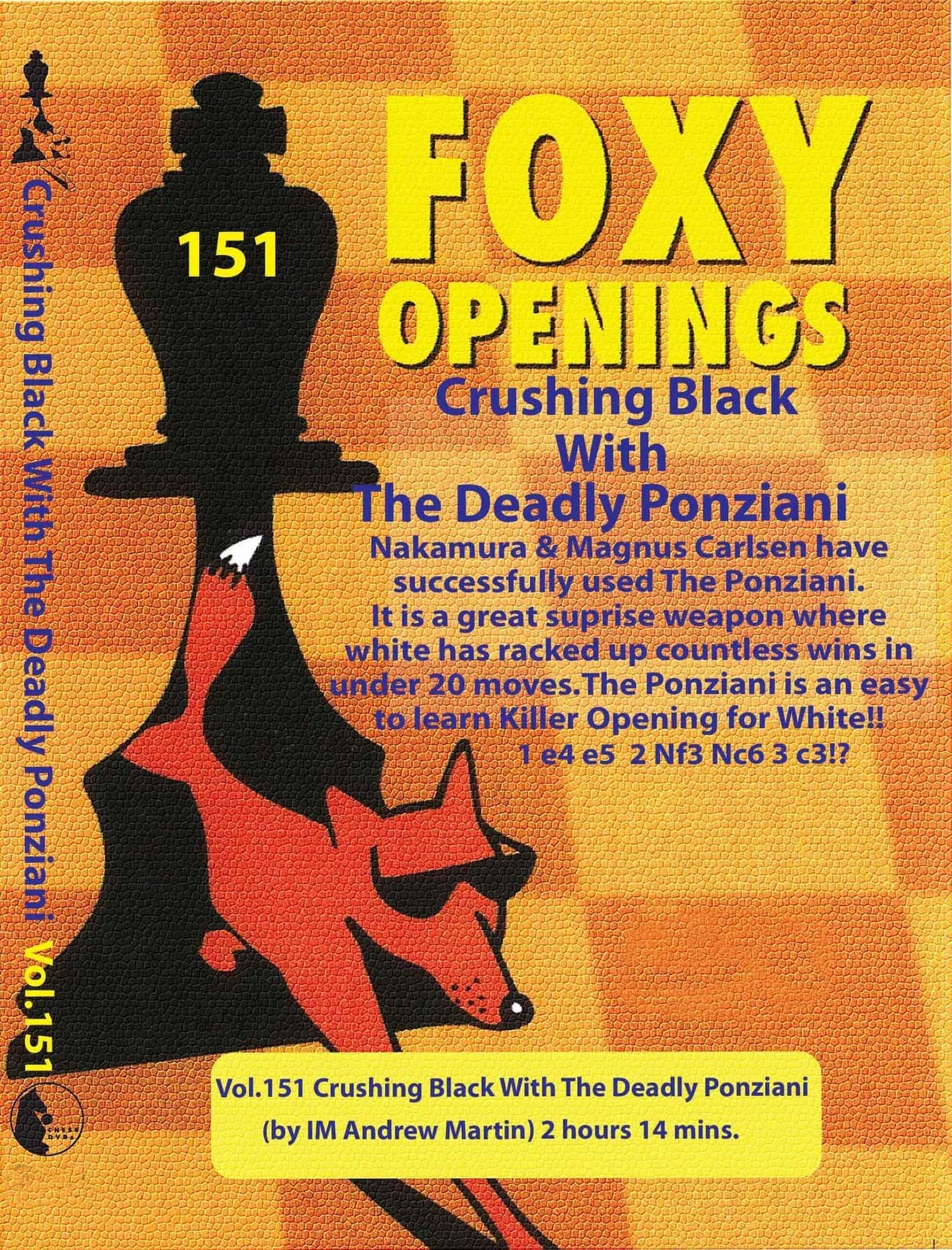 E-Dvd Foxy Openings - Volume 151 - Crushing Black With The Deadly Ponziani