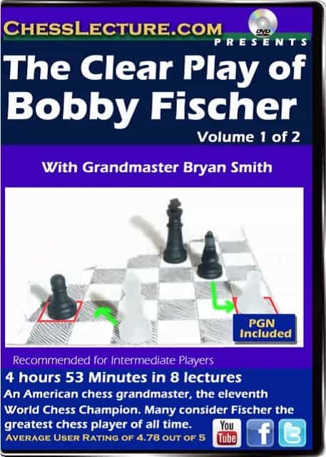 The Clear Play of Bobby Fischer - 2 DVDs