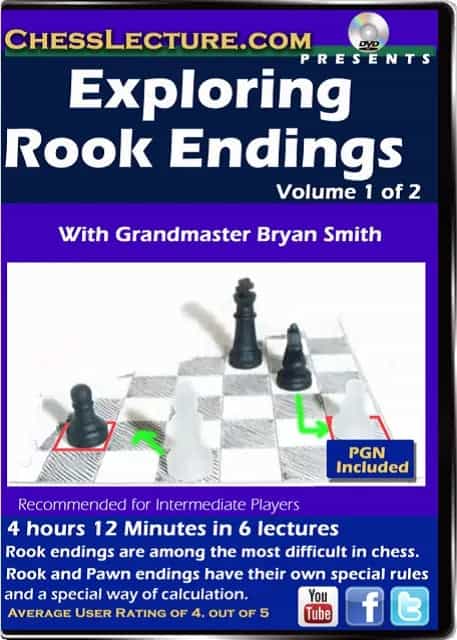 E-Dvd Exploring Rook Endgames - Chess Lecture - Volume 160 - 2 Dvds