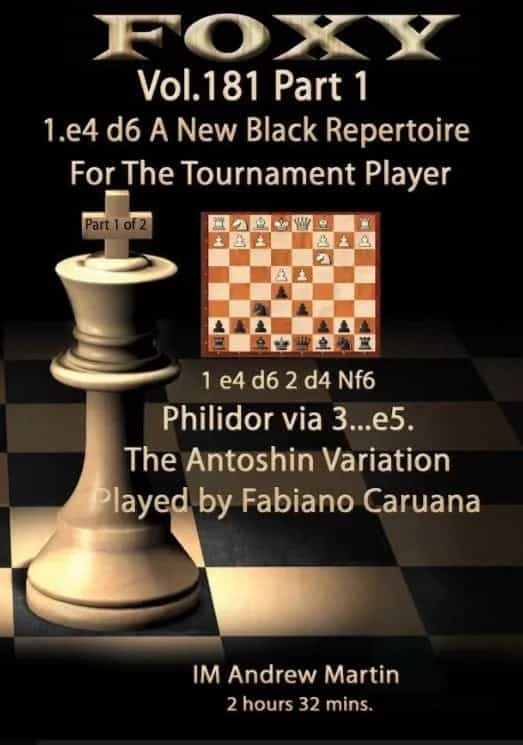E-Dvd Foxy Openings - Volume 181 - 1. E4 D6 - A New Black Repertoire For The Tournament Player - Part 1