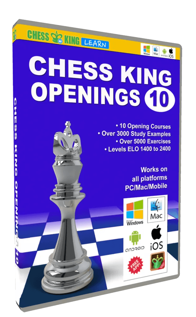 Chess King Learn Openings 10 - Forever Pack All Platforms