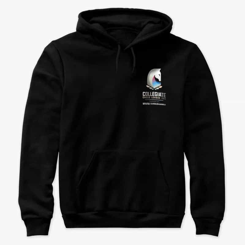 Chess.Com Collegiate Chess League Hoodie - Black