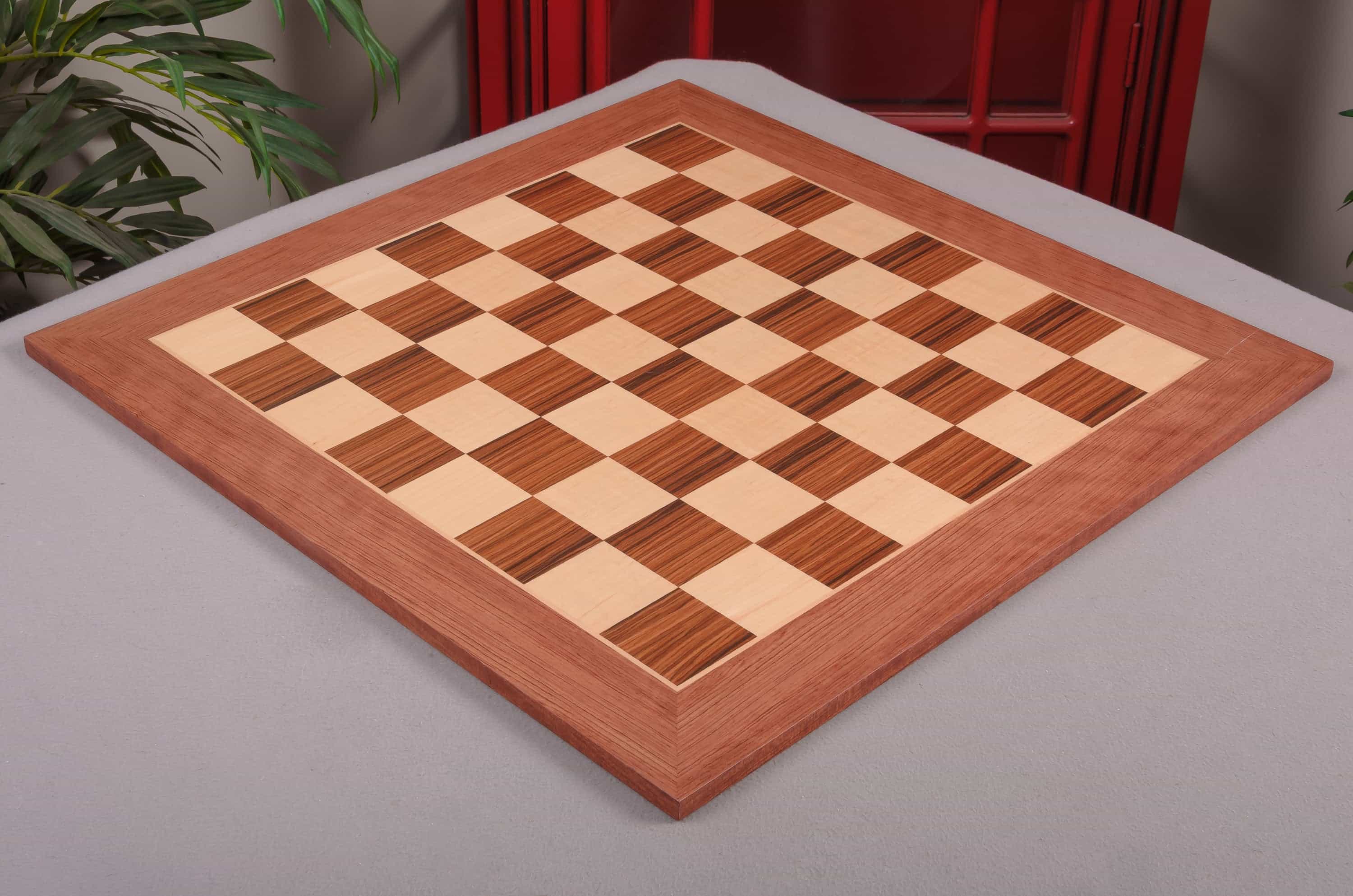 Imperfect - 2.25" - White Rosewood - Classic Traditional Chessboard